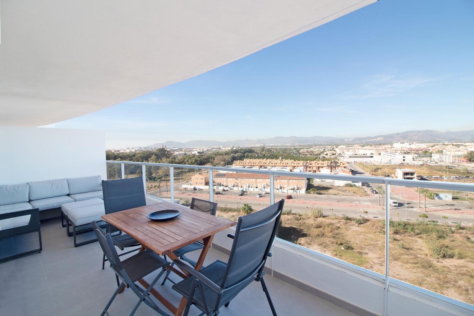 Global Properties, Apartamento Con Terraza Y Vistas Al Mar Y A La Montana Canet d'En Berenguer Eksteriør bilde